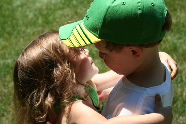 Catherine Hunter Hug.jpg - A big hug for the birthday boy, awwww!